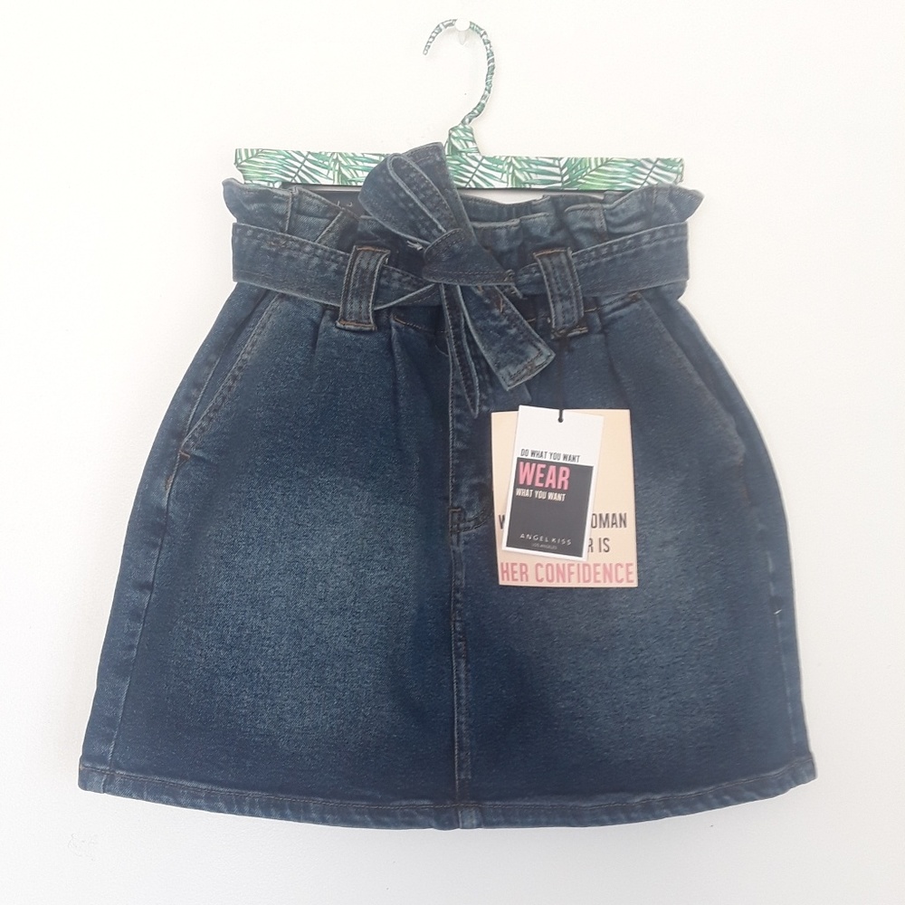 Paperbag skirt